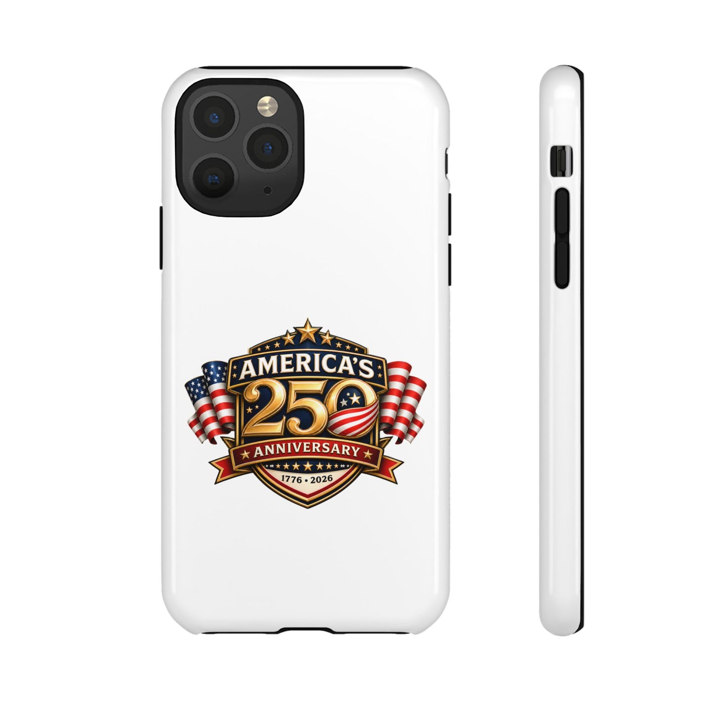 25th Anniversary Patriotic Phone Case — America’s Celebration Design