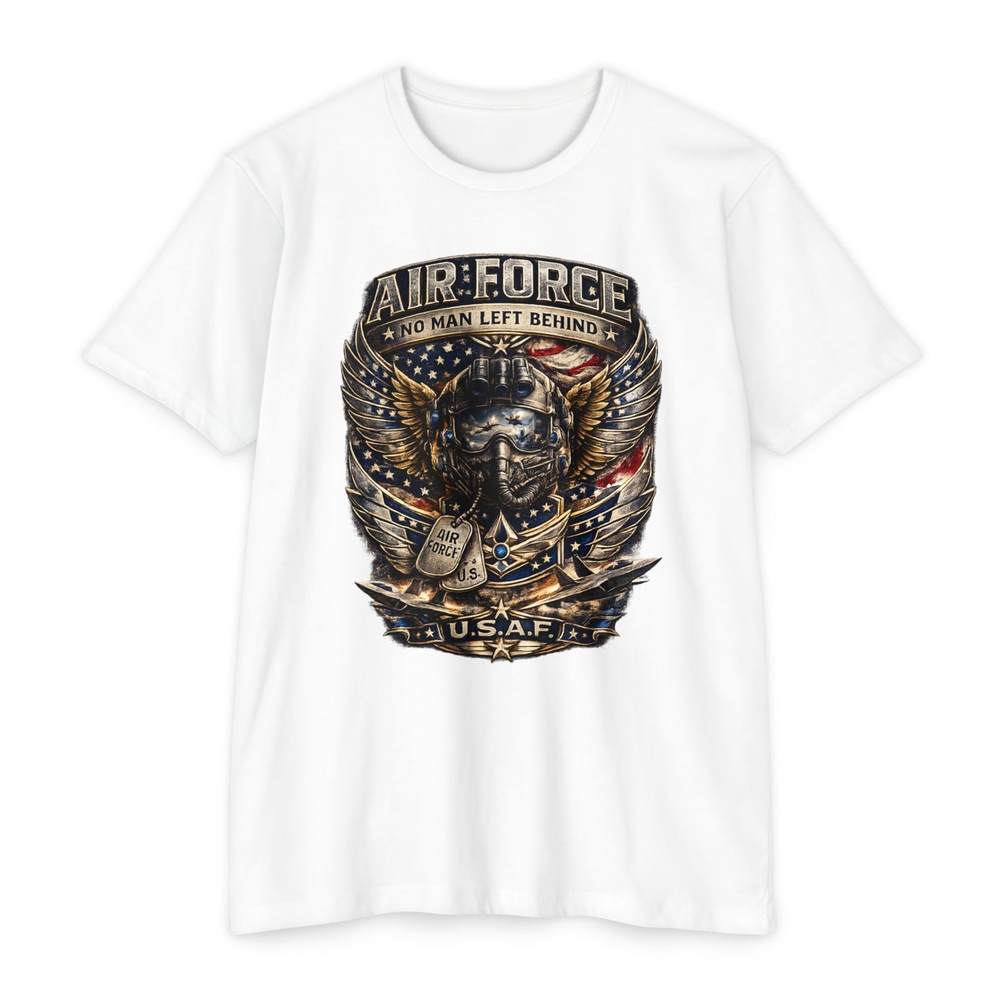 Air Force "No Man Left Behind" Graphic T-Shirt
