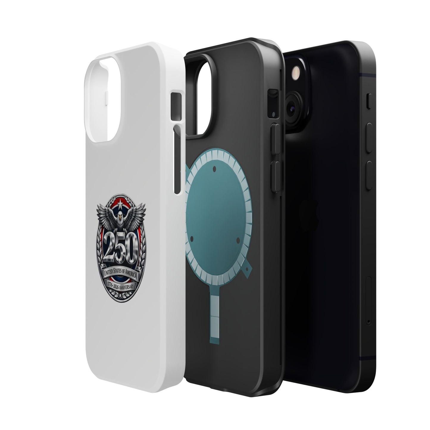 iPhone Magnetic Impact Case — 250th Anniversary Eagle Badge Design