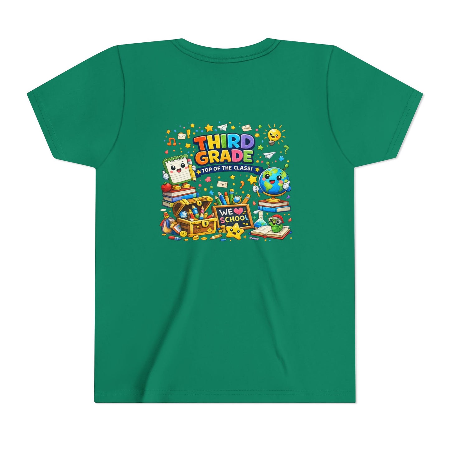 Third Grade Kids Tee — "Third Grade Out of the Classroom" Back-to-School Youth Shirt