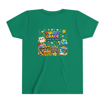 Third Grade Kids Tee — "Third Grade Out of the Classroom" Back-to-School Youth Shirt