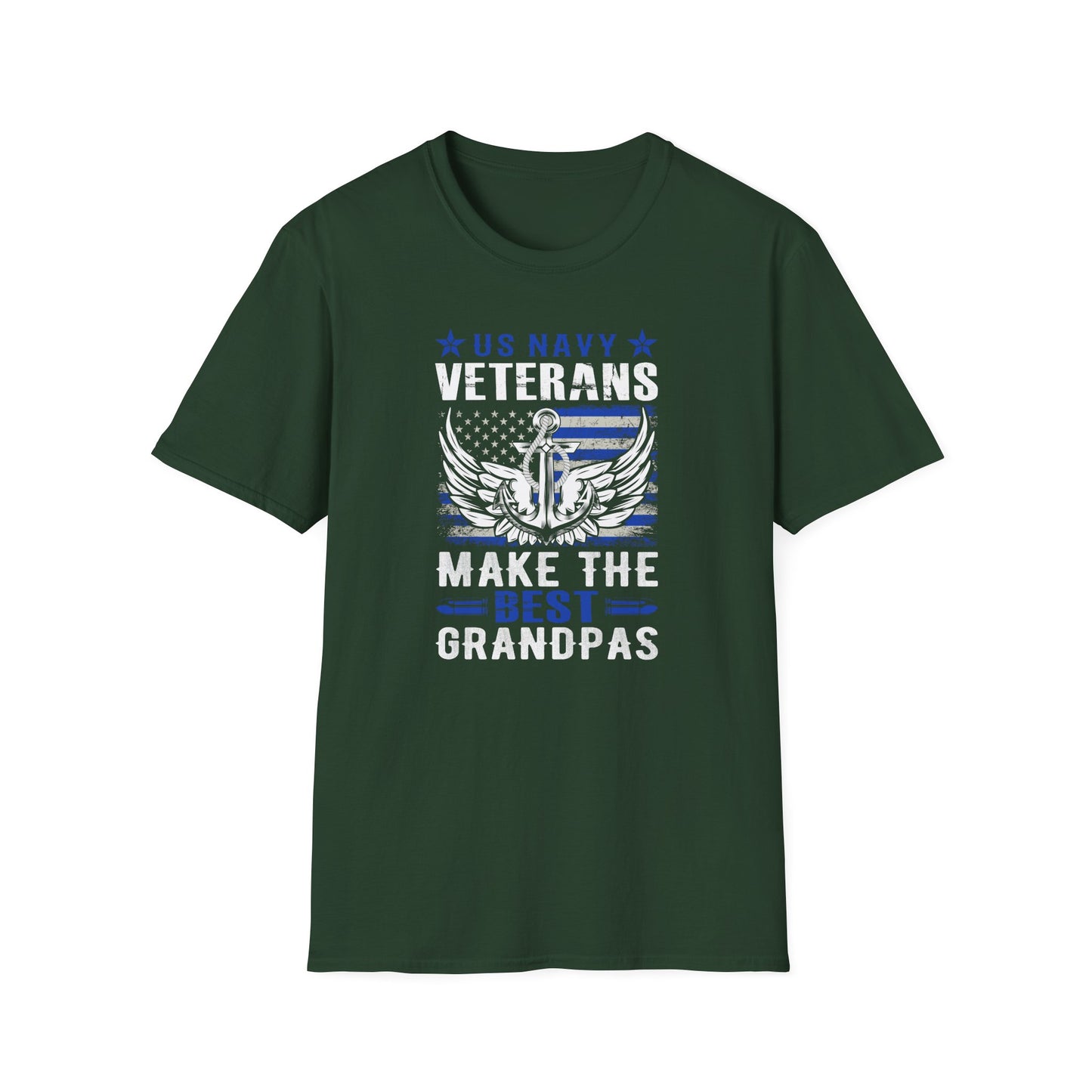 US Navy Veterans Make the Best Grandpas T-Shirt