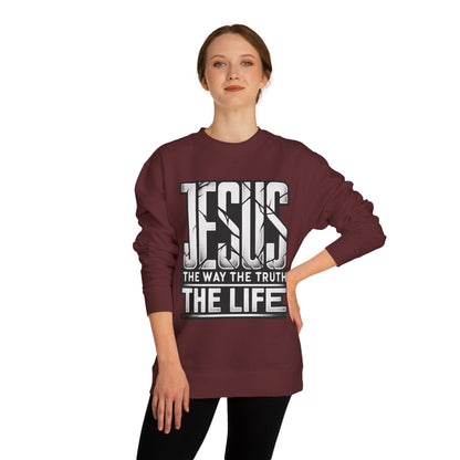 Jesus 'The Way The Truth The Life' Crewneck Sweatshirt