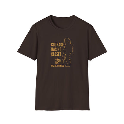 US Marines “Courage Has No Closet” T-Shirt
