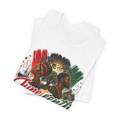 Juneteenth Celebration Tee — Freedom Resilience Juneteenth Graphic Shirt