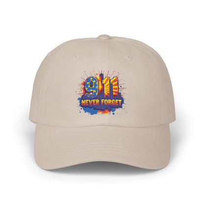 9/11 Never Forget Dad Cap - Memorial Tribute Baseball Hat