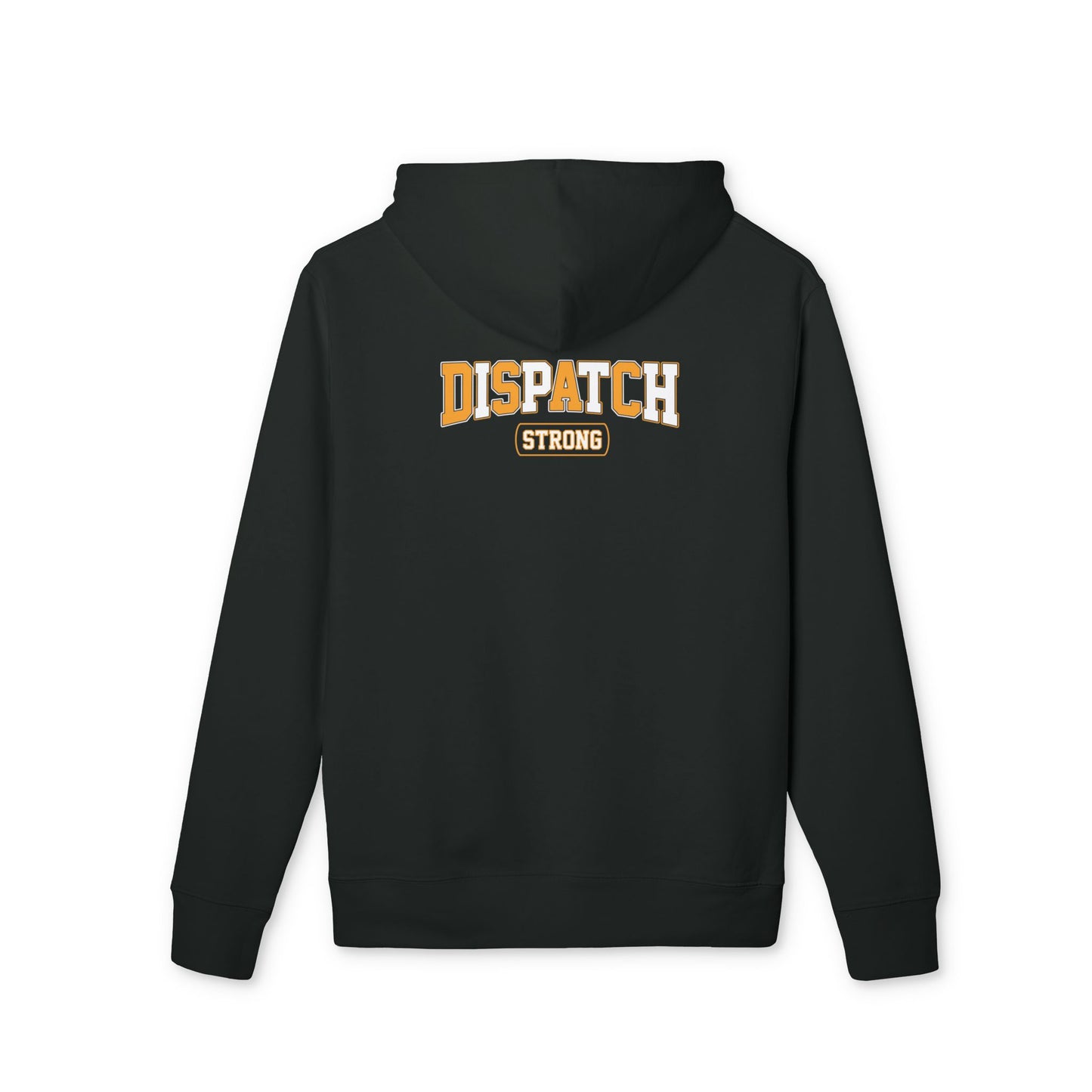 Dispatch Strong Hoodie — Retro Varsity Logo Pullover