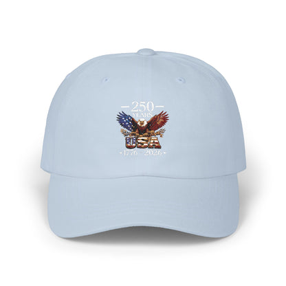 Patriotic Eagle Dad Cap – USA Flag Vintage Embroidered Baseball Hat