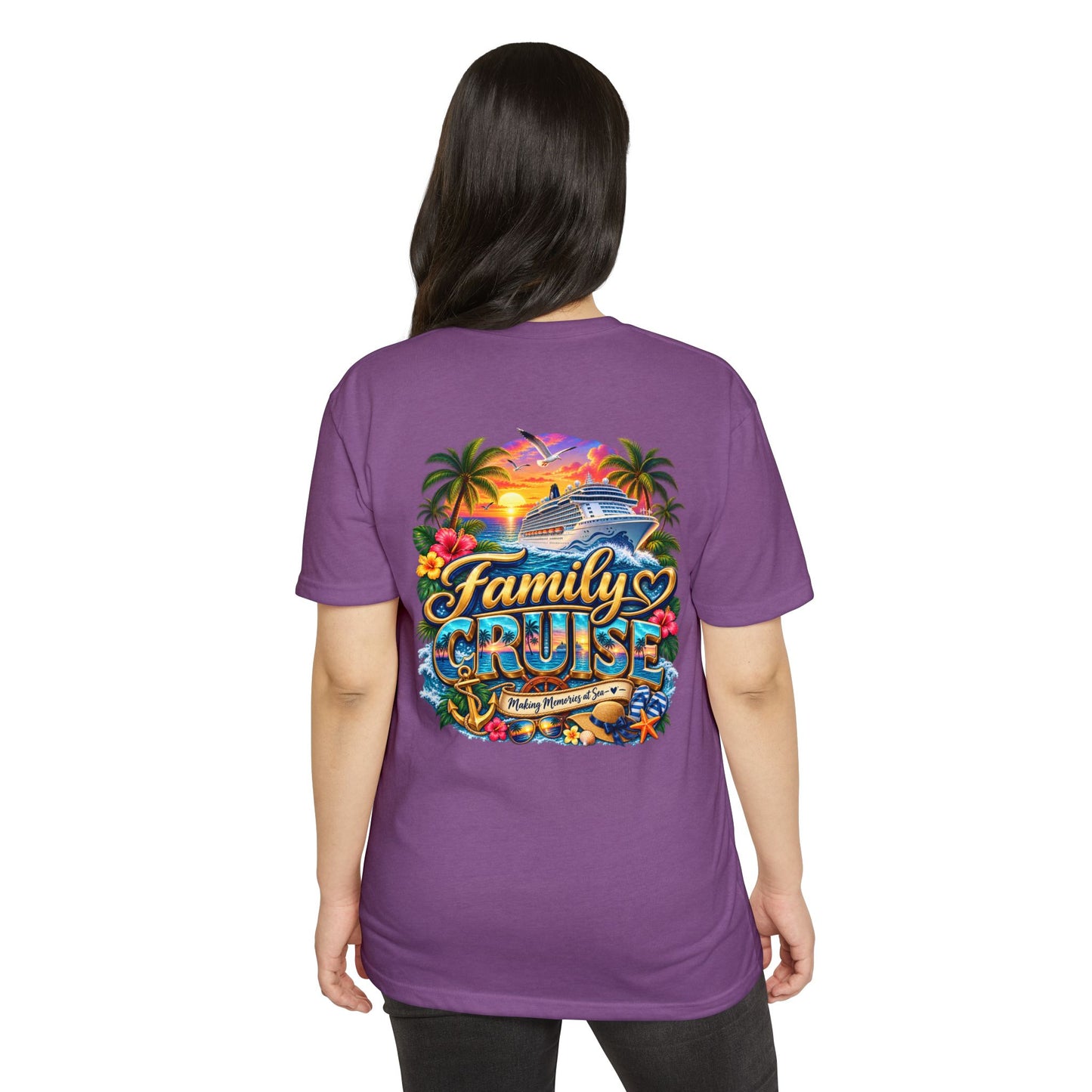 Family Cruise T-Shirt — Tropical Vacation Crew Cruise Shirt