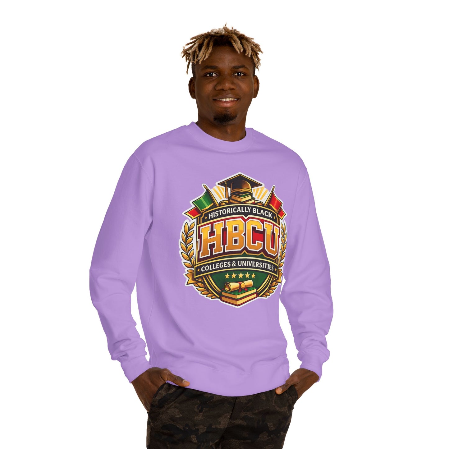 HBCU Crest Sweatshirt — Historically Black Colleges & Universities Crewneck