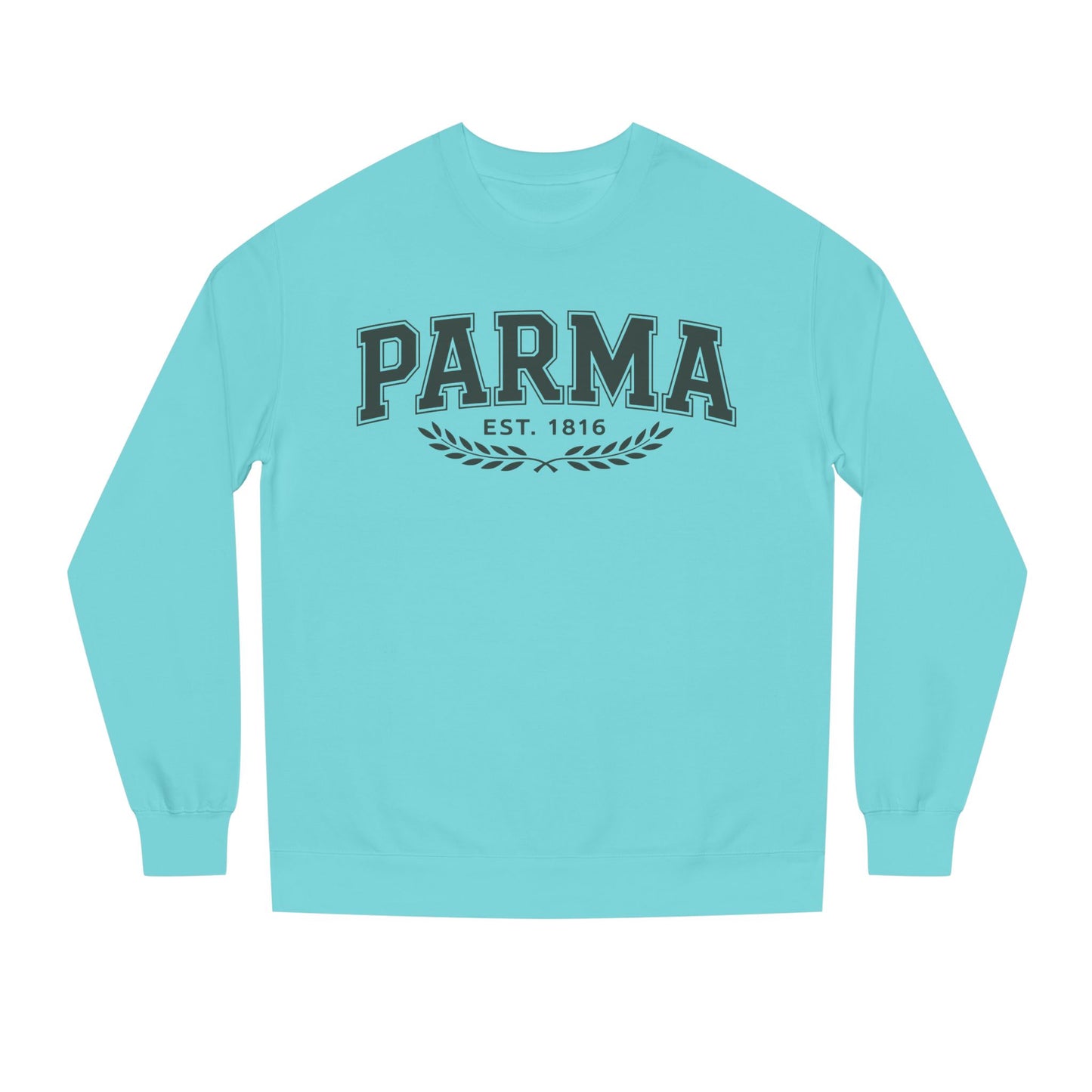 Parma Vintage Crewneck Sweatshirt — 'PARMA EST. 1816' Collegiate Pullover