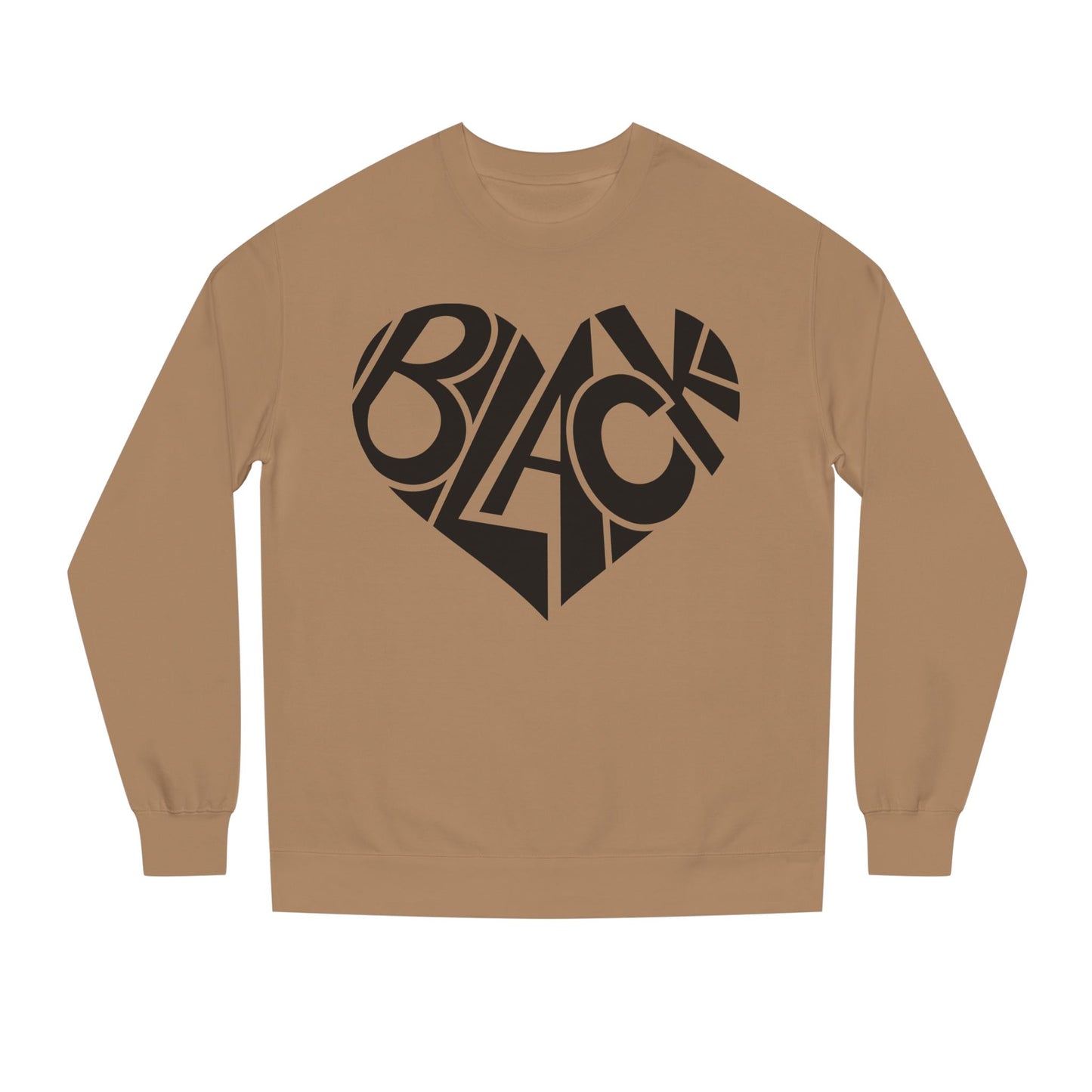 Black Heart Crewneck Sweatshirt