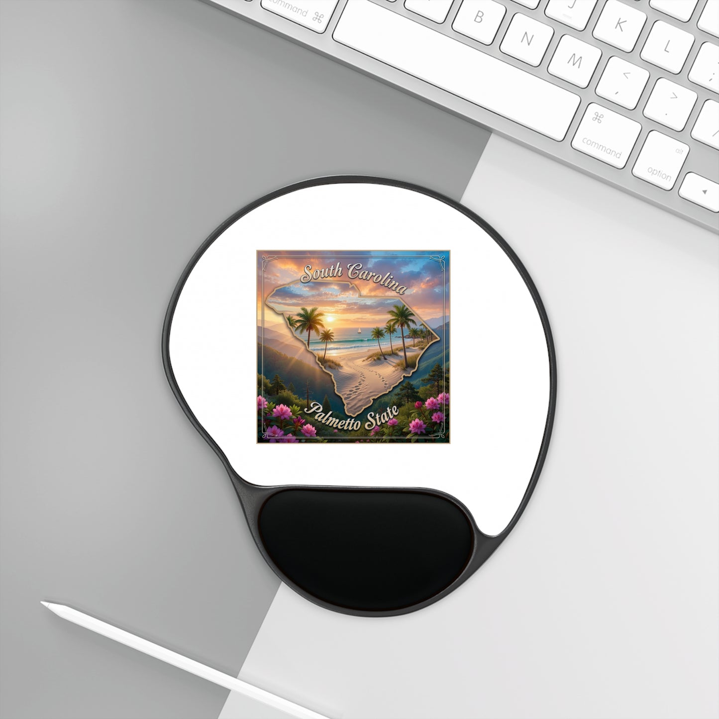 Mouse Pad With Wrist Rest