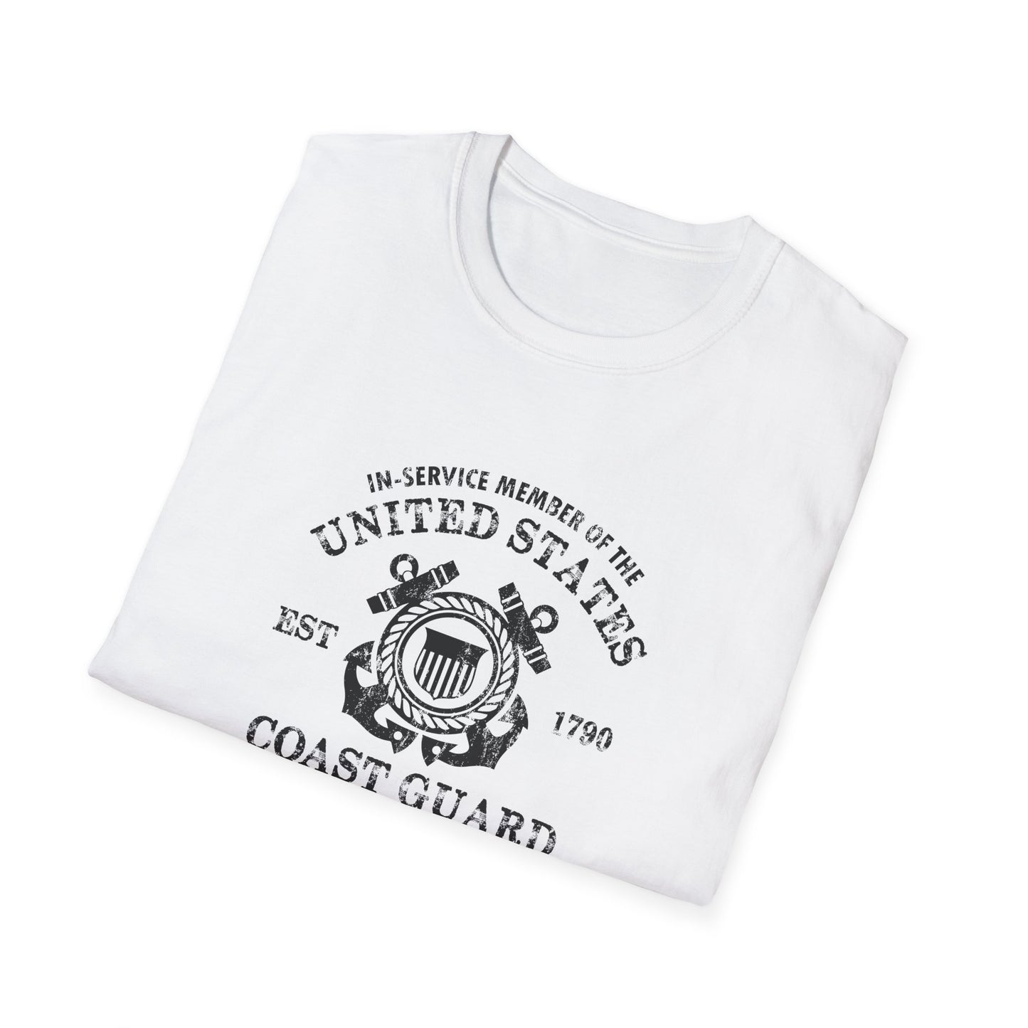 In-Service Member of the United States EST 1790 Coast Guard T-Shirt