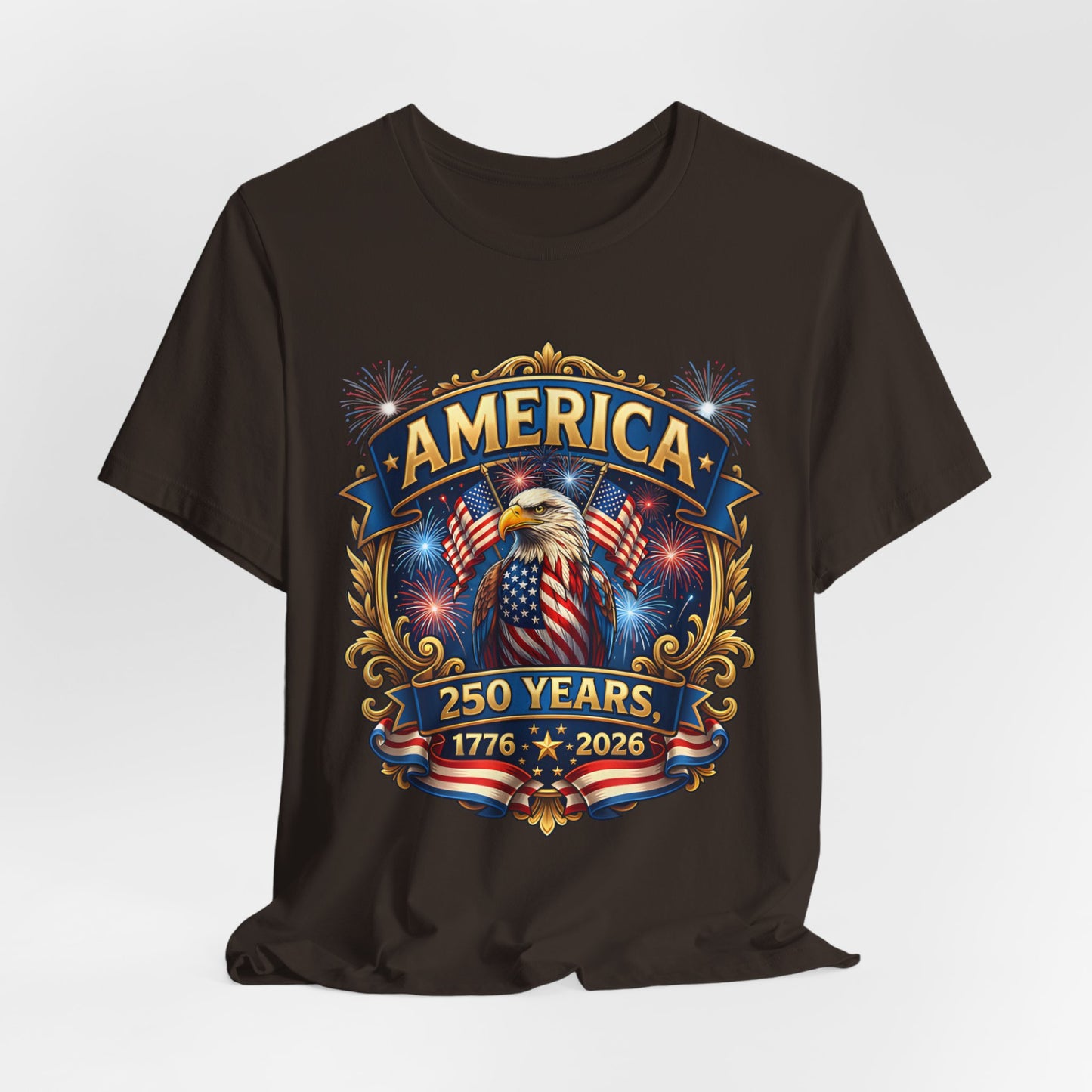 America 250th Anniversary T-Shirt — 1776–2026 Patriotic Eagle Tee