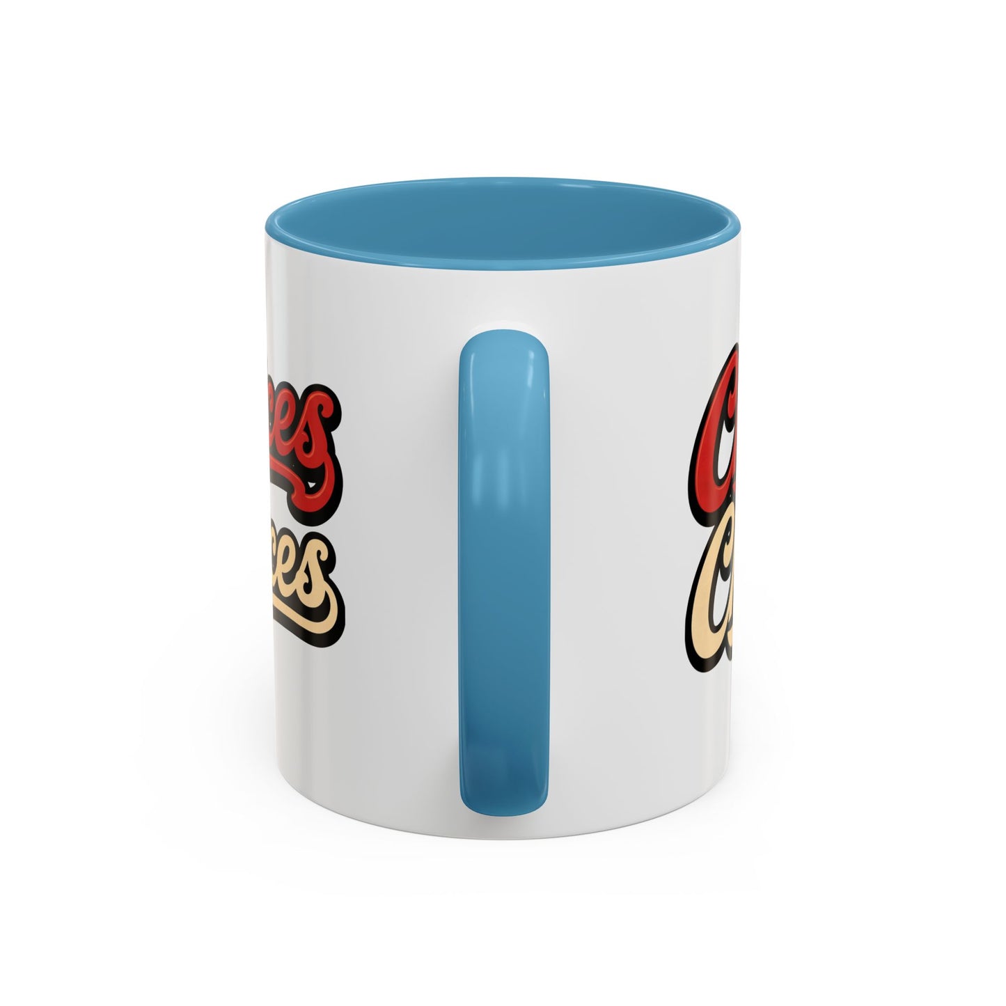 Choices Retro Accent Coffee Mug — Vintage Script 11/15oz
