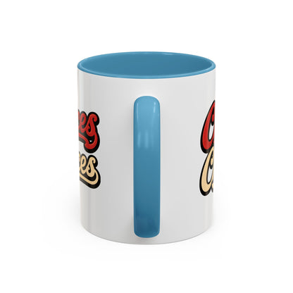 Choices Retro Accent Coffee Mug — Vintage Script 11/15oz