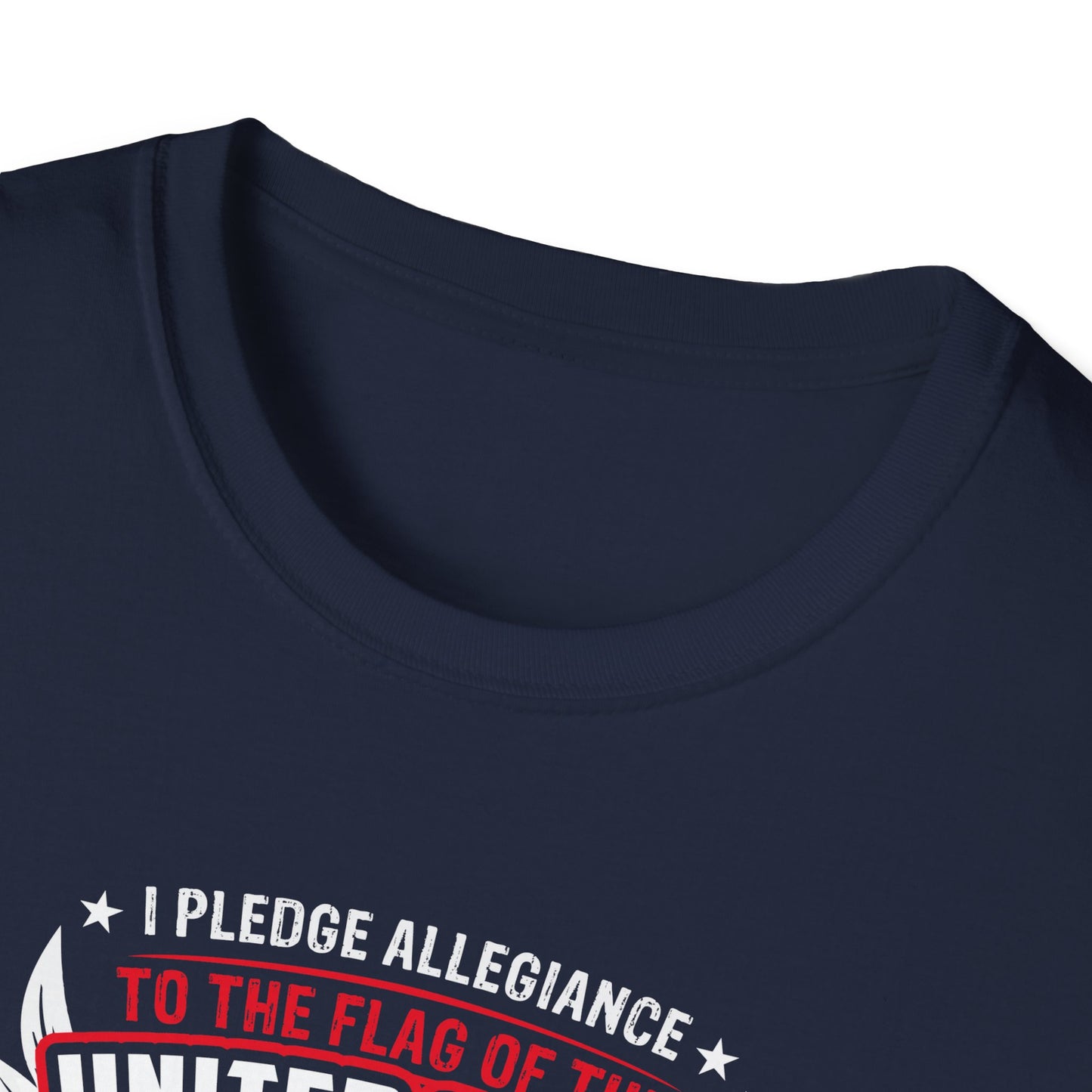 I Pledge Allegiance To the Flag of the of America The Reporlic for Which It Stands One Nation Under God Indivisible  With Liberty and Justice for All T-Shirt