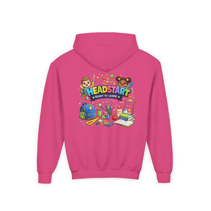 Head Start Kids Hoodie – 'Ready to Learn' Back-to-School Youth Sweatshirt