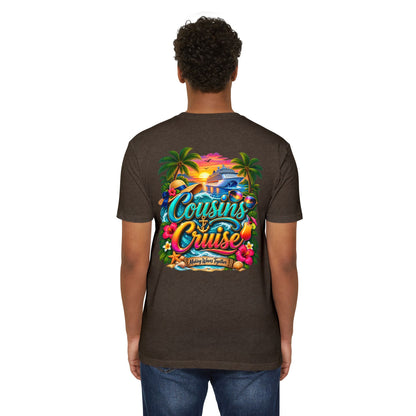 Cousins Cruise T‑Shirt — Tropical Family Vacation Tee