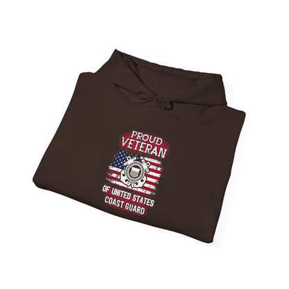 Proud Veteran of United States Coast Guard Hoodie