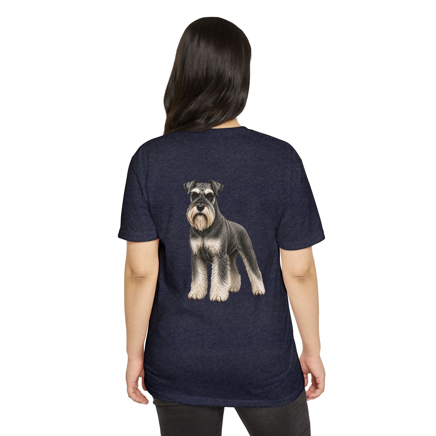 Schnauzer Dog T-Shirt — Realistic Schnauzer Graphic Tee for Dog Lovers
