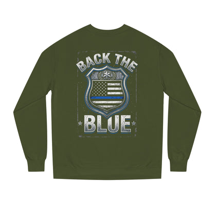Back the Blue Sweatshirt — Police Support Crewneck