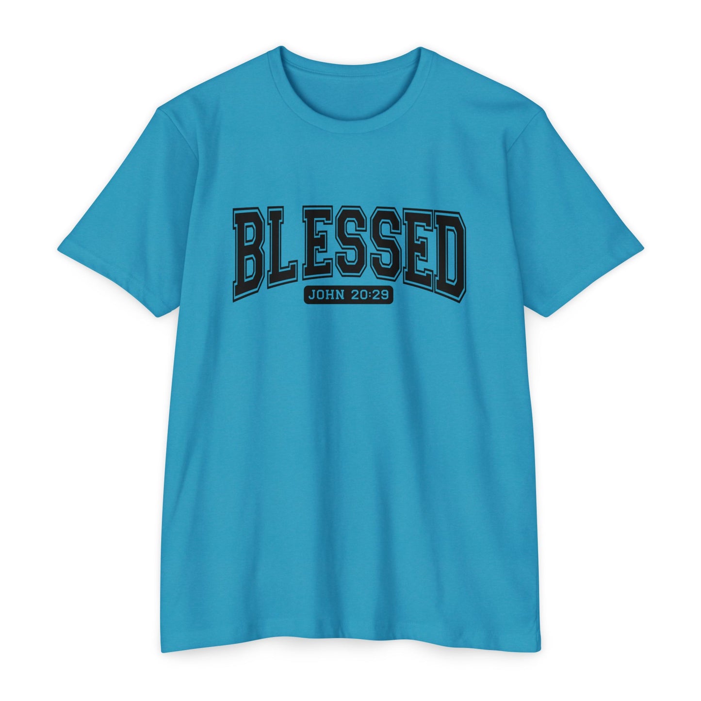 Blessed John 20:29 T-Shirt — Christian Faith Graphic Tee