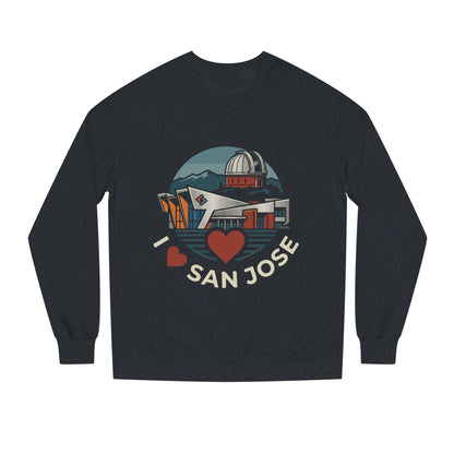 San Jose Heart Crewneck Sweatshirt