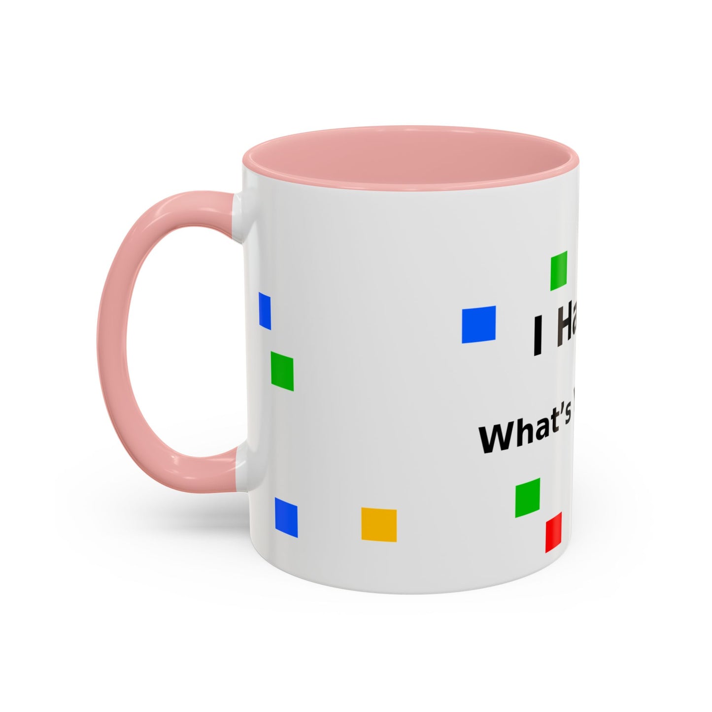 Autism Awareness Coffee Mug - "I Have Autism, What's Your Superpower?" Accent Mug