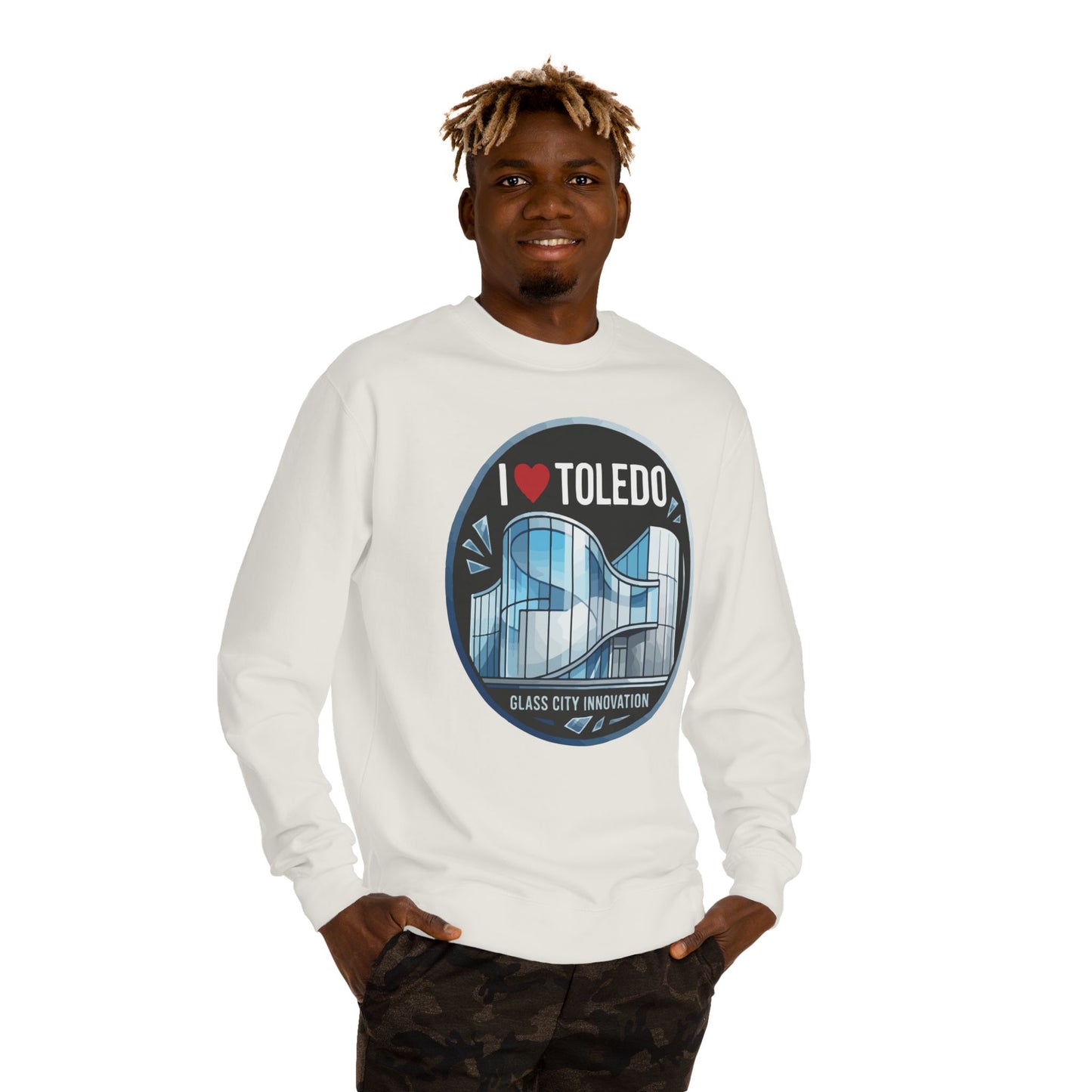 I  Toledo Glass City Sweatshirt — Toledo Skyline Crewneck