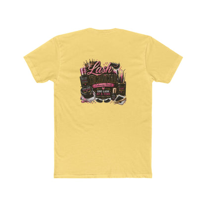 Lash Artist Crew Tee – “One Lash at a Time” Beauty Tools Graphic T-Shirt