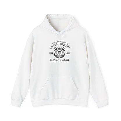 In-Service Member of the United States EST 1790 Coast Guard Hoodie