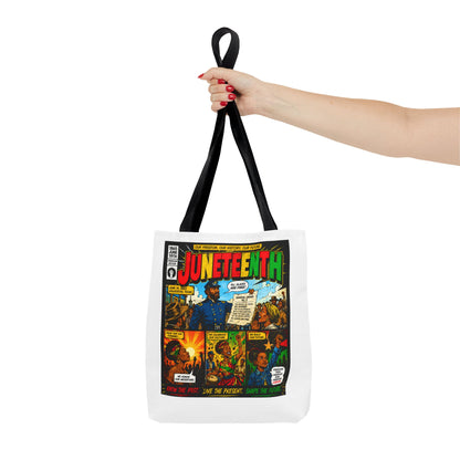 Juneteenth Comic Tote Bag — Vintage Panels Celebration Tote