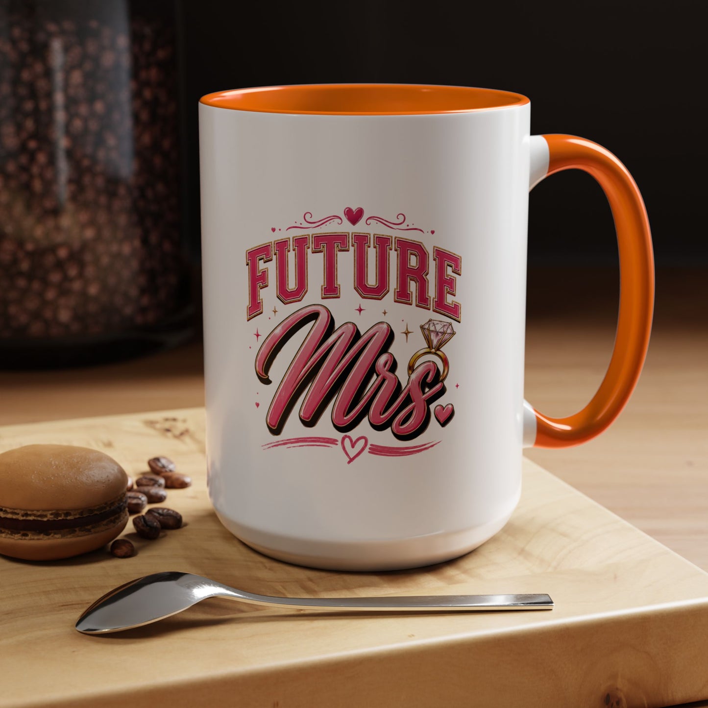 Future Mrs. Accent Coffee Mug — Bridal Bachelorette Gift (11/15oz)