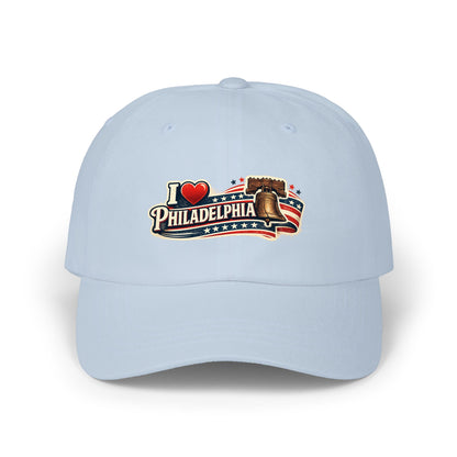 Dad Cap — I  Philadelphia Liberty Bell Embroidered Hat