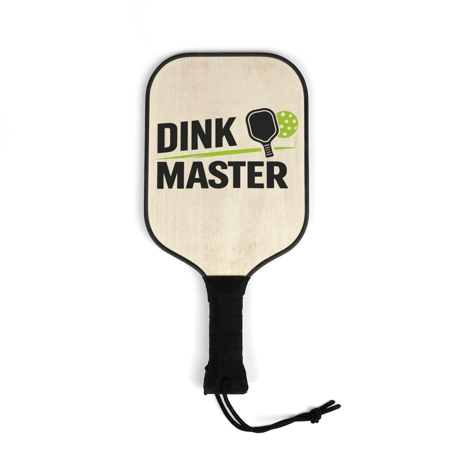 Dink Master Pickleball Paddle Set — Funny Pickleball Kit with Two Paddles & Balls