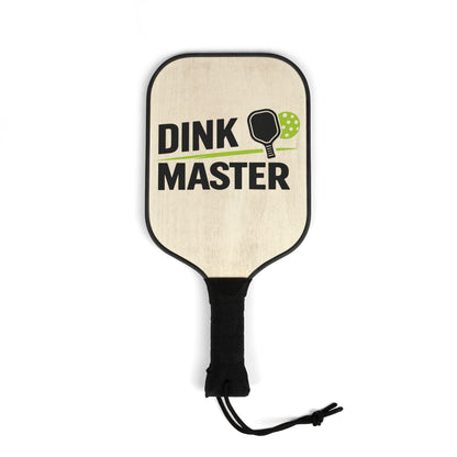 Dink Master Pickleball Paddle Set — Funny Pickleball Kit with Two Paddles & Balls