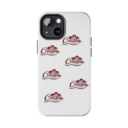 Logo Pattern Tough Phone Case — Creations Repeat Design