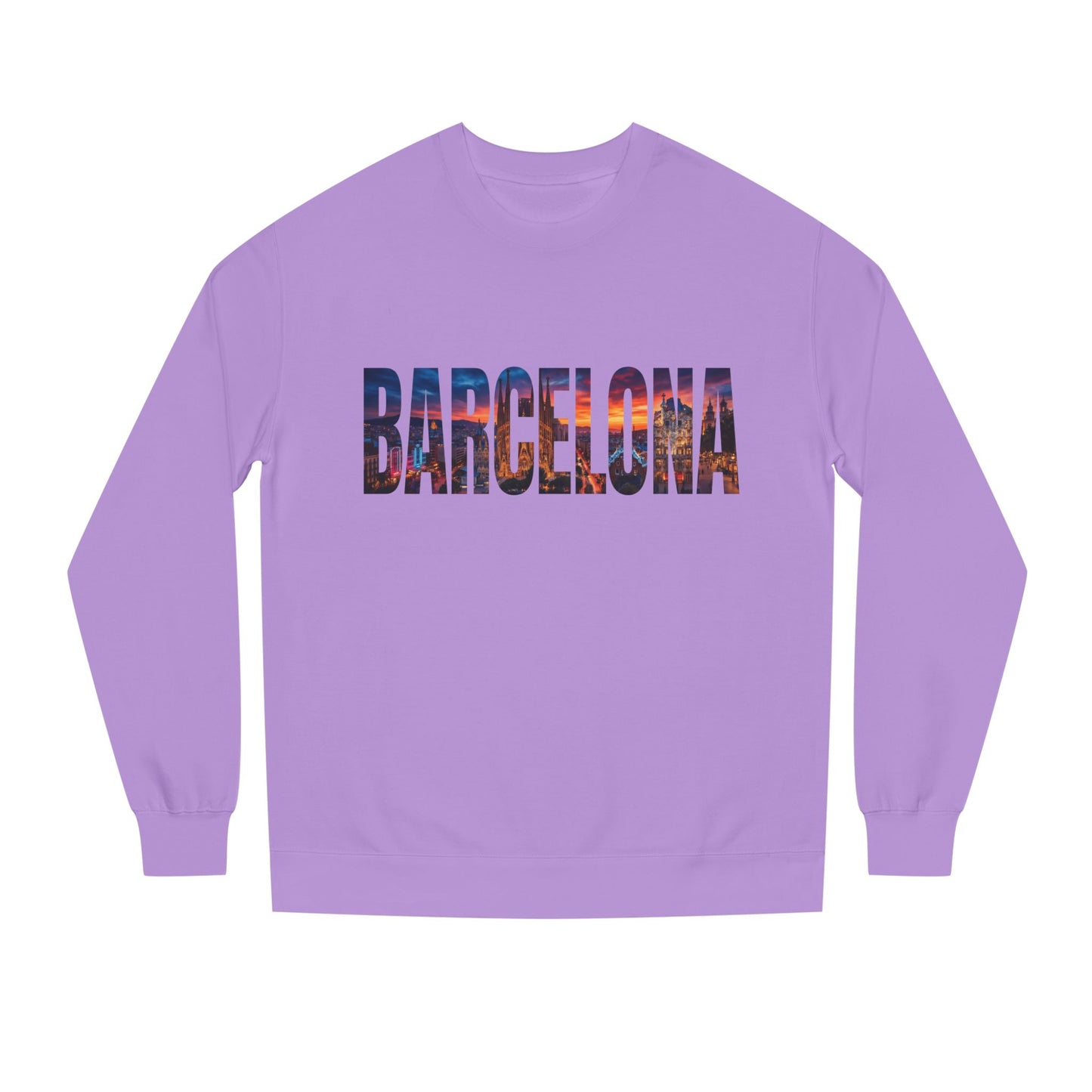 Barcelona Skyline Crewneck Sweatshirt