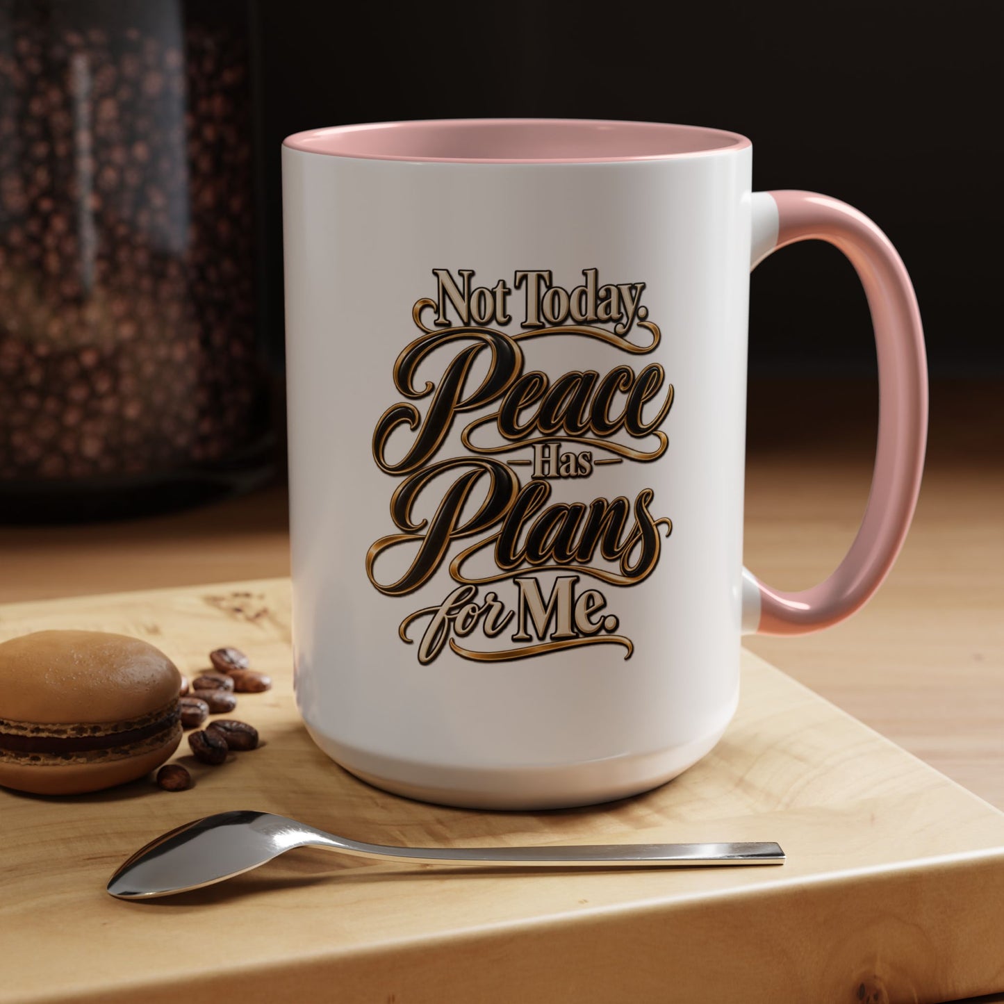 Peace Has Plans for Me Coffee Mug — Inspirational Faith Morning Mug