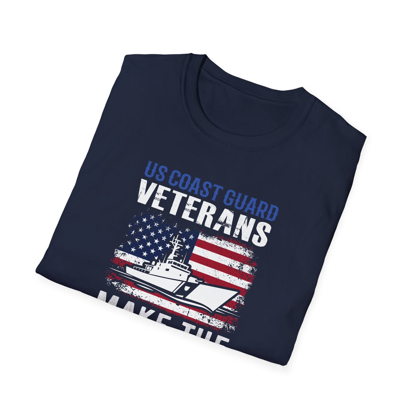 US Coast Guard Veterans Make the Best Grandpas T-Shirt