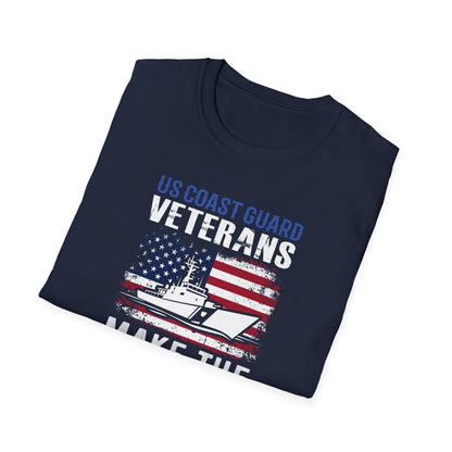 US Coast Guard Veterans Make the Best Grandpas T-Shirt
