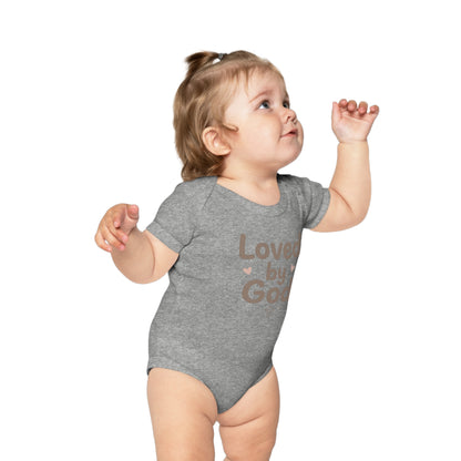 Loved by God Baby Bodysuit — Christian Infant Onesie