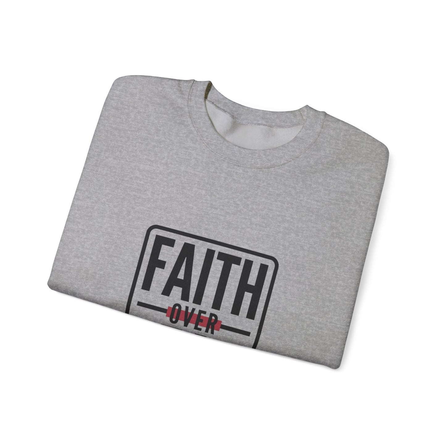 Faith Over Fear Sweatshirt | hometown pride, city basketball