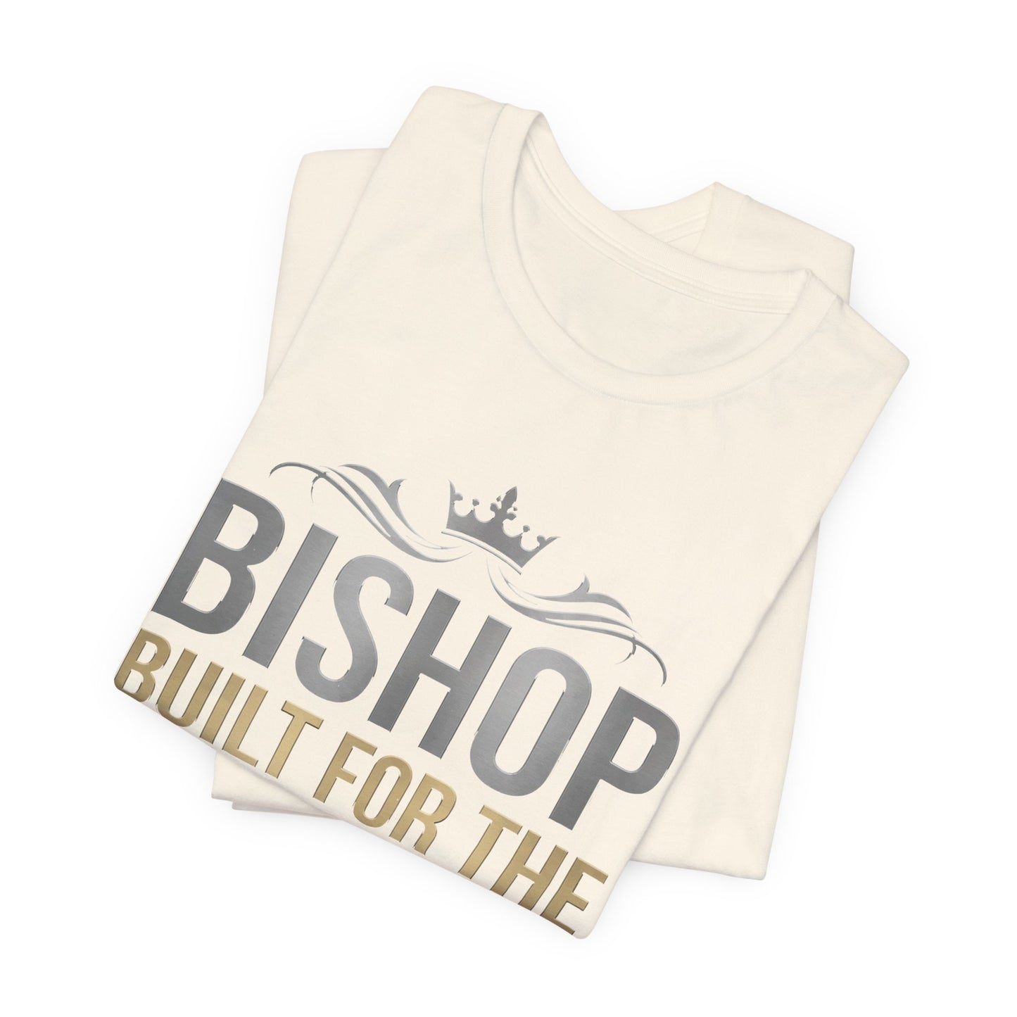 Bishop "Built for the Assignment" T-Shirt — Inspirational Church Leadership Tee
