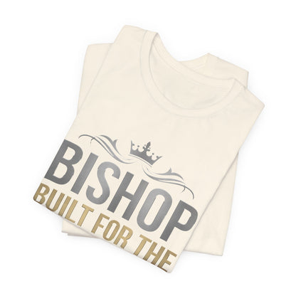 Bishop "Built for the Assignment" T-Shirt — Inspirational Church Leadership Tee