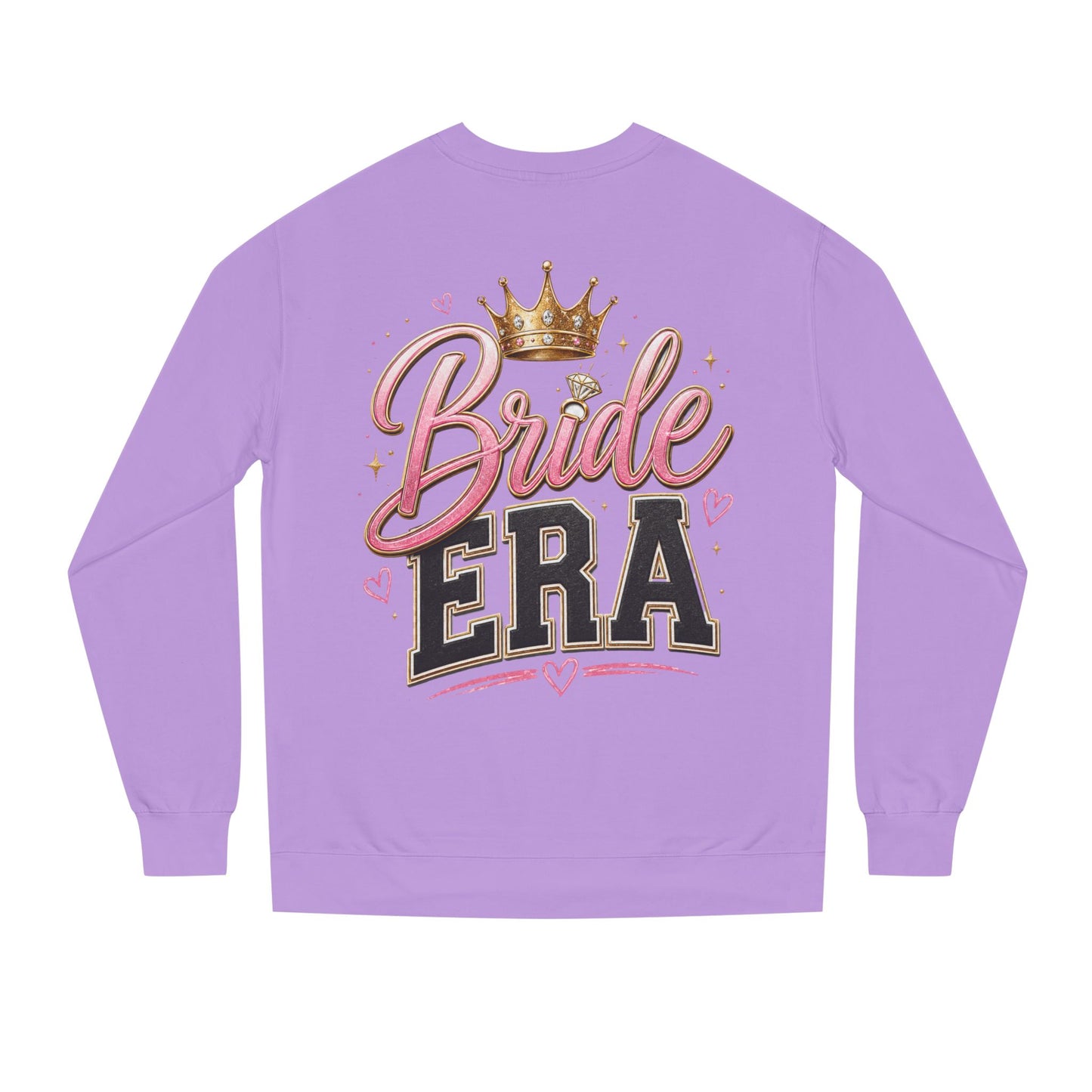 Bride Era Sweatshirt — Bachelorette Crewneck with Crown Graphic