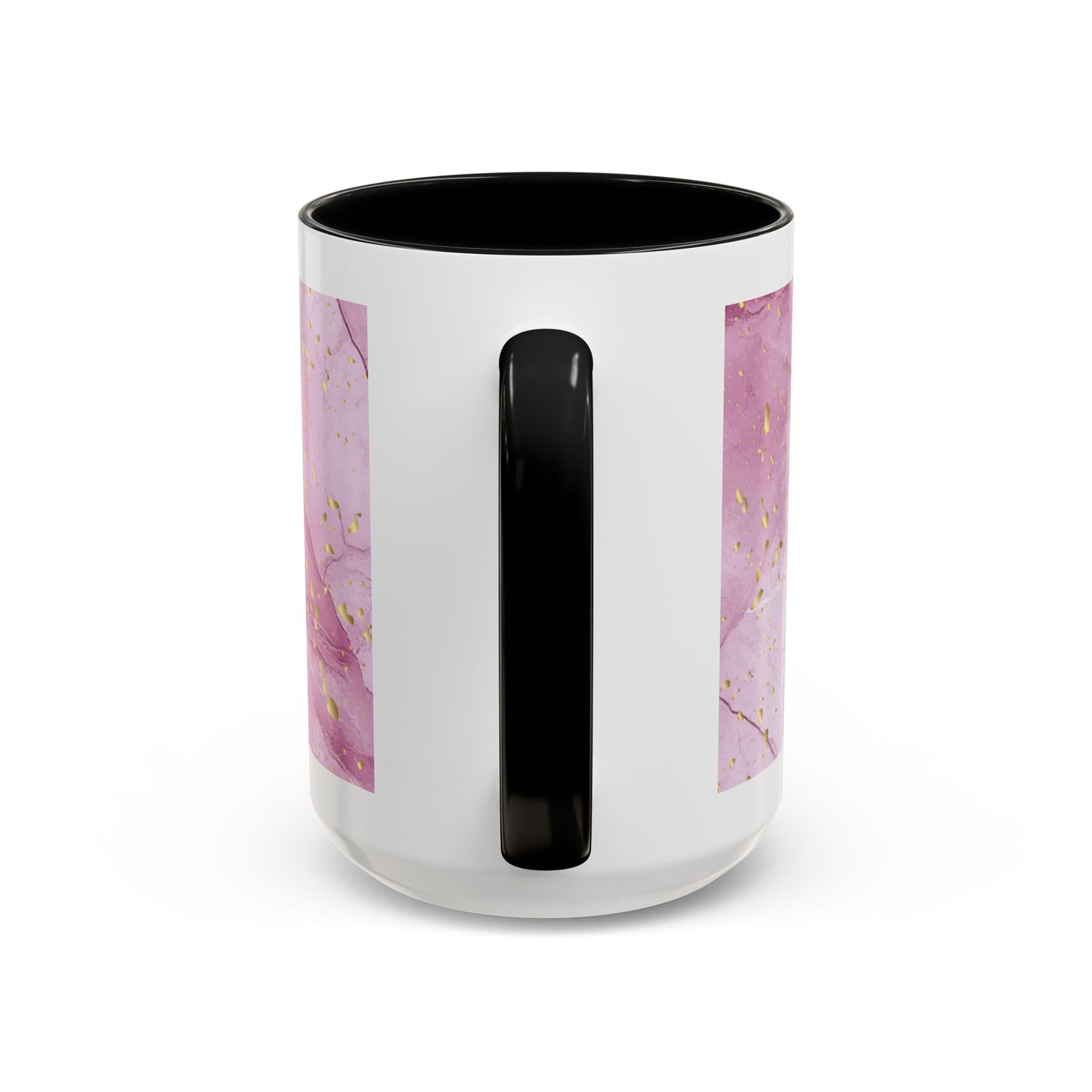 Mom Definition Accent Coffee Mug – Inspirational Pink Marble Mother’s Day Gift (11/15oz)