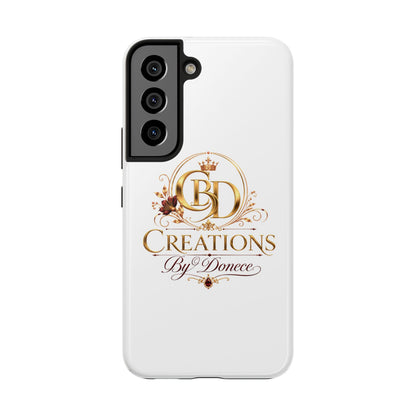 BD Creations By Donece Elegant Logo Tough Phone Case — Protective iPhone Cover